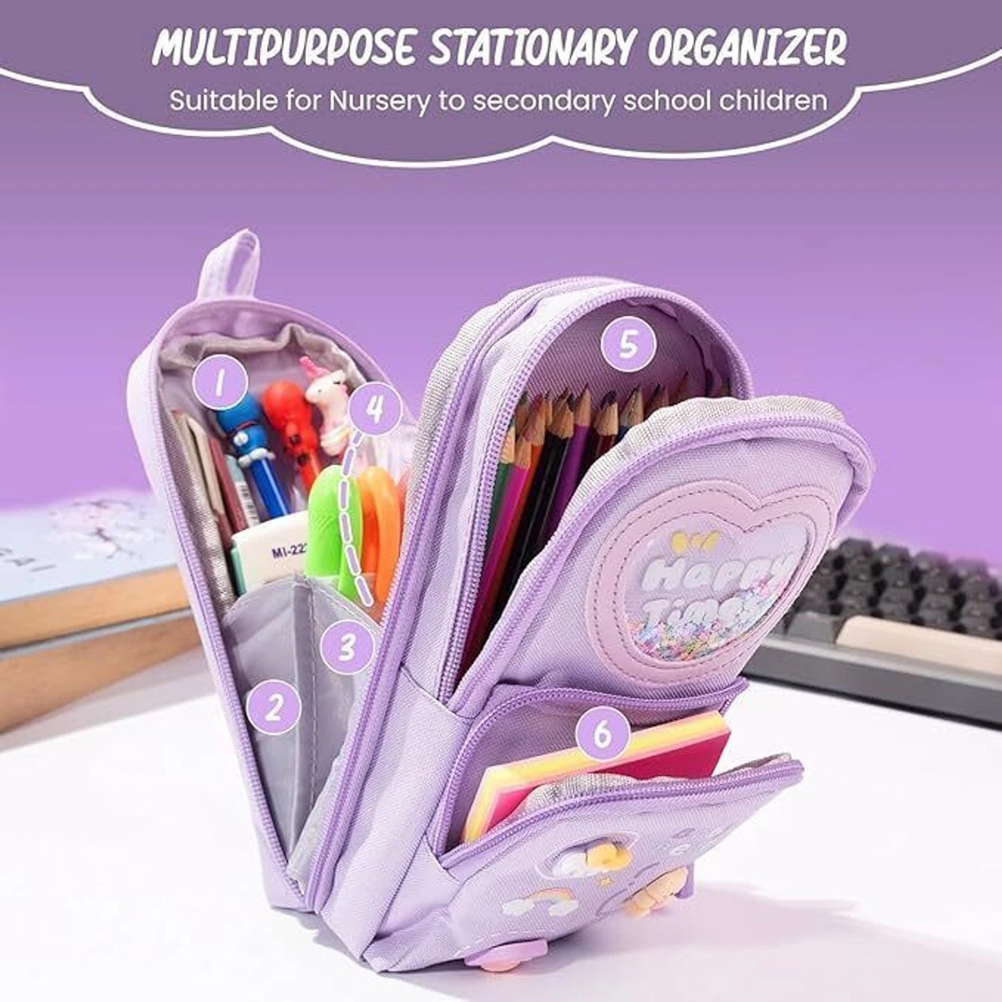 Pencil pouch happy time